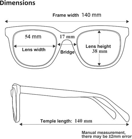 Clear Lens Glasses for Men, Lightweight Mens Eyewear Frame, Business Style Non Prescription Glasses, Lens Replaceable in Saudi Arabia