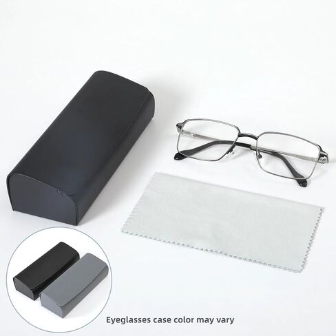Clear Lens Glasses for Men, Lightweight Mens Eyewear Frame, Business Style Non Prescription Glasses, Lens Replaceable in Saudi Arabia