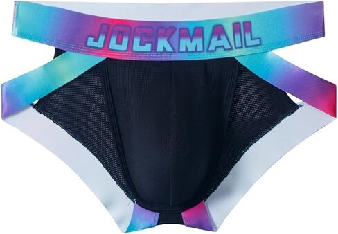 JOCKMAIL Mens Briefs Underwear Wide Belt Mens Underwear Mesh Athletic Sport Underwear Briefs in Saudi Arabia