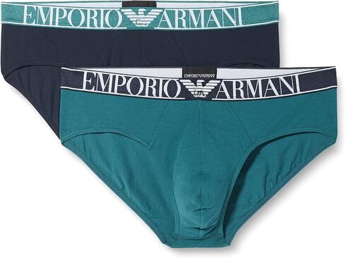 Emporio Armani Men's Endurance 2-Pack Brief in Saudi Arabia