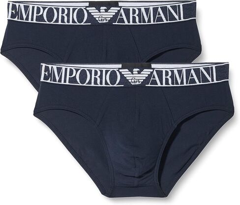Emporio Armani Men's Endurance 2-Pack Brief in Saudi Arabia