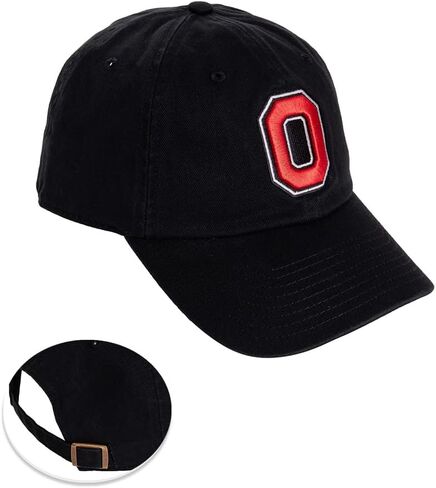 صبار الصحراء، قبعة بيسبول جامعة ولاية أوهايو، OSU Buckeyes، قبعات مطرزة، قبعة قابلة للتعديل، حزام قماش للبالغين (نمط B1) رمادي in Saudi Arabia