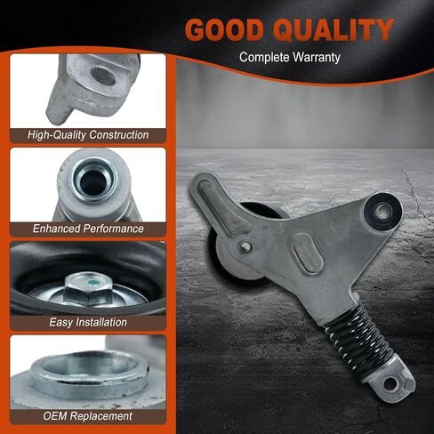 Drive Belt Tensioner Pulley Assembly Fits for Scion xB 2008-2013, for Toyota Camry 2007-2009 (No Hybrid), Corolla 2009-2010, Matrix 2009-2013, RAV4 2006-2008, Replace 1660128020 in Saudi Arabia
