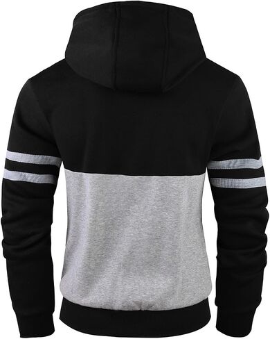 OHSNMAKSL Hoodies for Men sherpa Warm Fleece Hoodie Jacket Sweatshirt Full Zip Sport Workout Coats in Kuwait