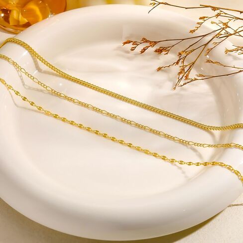 Foxgirl Gold Waist Chains for Women, 14K Gold Plated Layered Belly Chain Adjustable Waterproof Sexy Bikini Satellite Beads Chain Summer Non Tarnish Body Chain Jewelry Gifts for Women in Kuwait