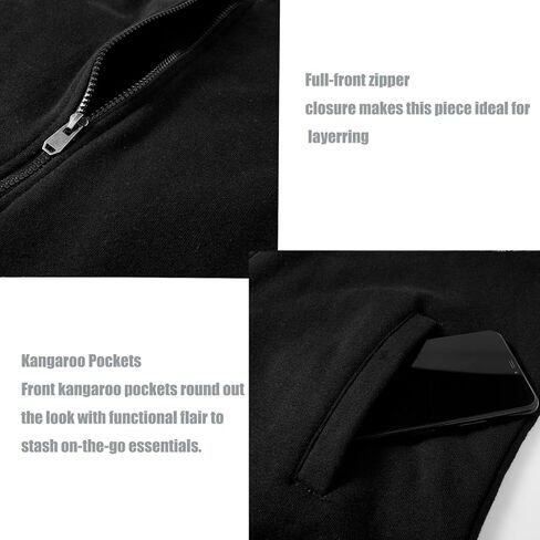 Hodies Ohsnmaksl للرجال Sherpa دافئ الصوف هوديي سترة Sweatshirt الكامل zip Sport Workout Coats in Kuwait