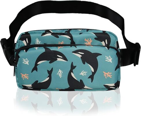 Kids Fanny Pack with Adjustable Strap Belt Bag Cute Girl Fanny Pack Gift (Dinosaur) in Saudi Arabia