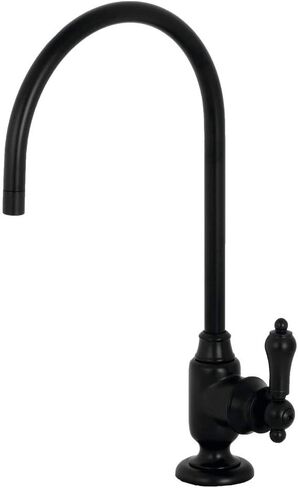 Kingston Brass KS5197BAL Heirloom Single-Handle Water Filtration Faucet, Brushed Brass, 11.13 x 6.94 x 5.81 in Saudi Arabia