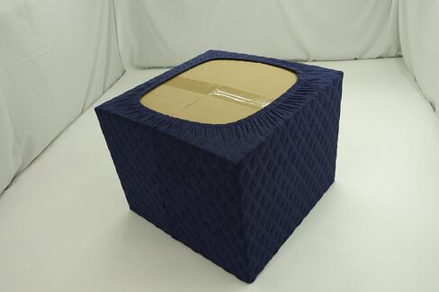 Square Ottoman Cover, Small Ottoman Slipcover, Footstool Cover, Stretch Cube Footrest Ottoman Cover in Saudi Arabia