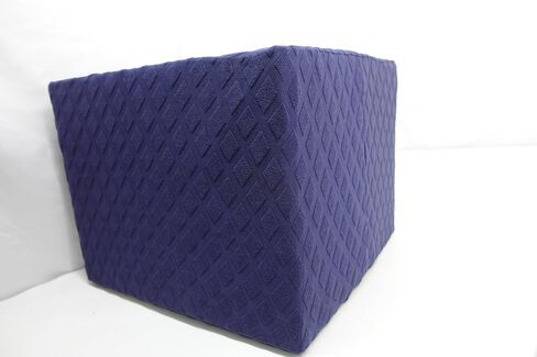 Square Ottoman Cover, Small Ottoman Slipcover, Footstool Cover, Stretch Cube Footrest Ottoman Cover in Saudi Arabia