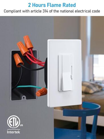 LEONLITE 12 Pack One Gang New Work Electrical Outlet Box, Ultra-deep 22.5 Cubic Inch Device Box, PVC Electrical Junction Box for Switch, GFCI, Step Light, ETL Listed, Gray in Saudi Arabia