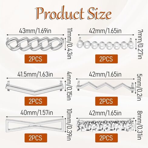 12 PCS سحر حمص ، مقاطع أحذية زخرفية DIY ، أحذية رياضية الذهب زينة الزخارف فو فو لؤلؤة أحذية أحذية الملحق in Kuwait