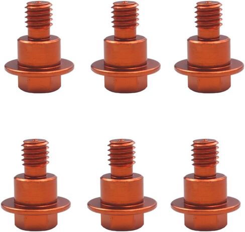 Aluminum Fork Guard Bolts Screw for SX50 12-23 SX65 02-23 SX85 03-23 SX SX-F XC XC-F EXC EXC-F XC-W XCF-W 2000-2023 (Orange) in Saudi Arabia