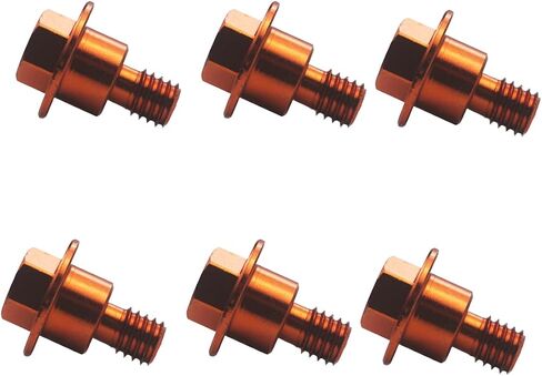 Aluminum Fork Guard Bolts Screw for SX50 12-23 SX65 02-23 SX85 03-23 SX SX-F XC XC-F EXC EXC-F XC-W XCF-W 2000-2023 (Orange) in Saudi Arabia