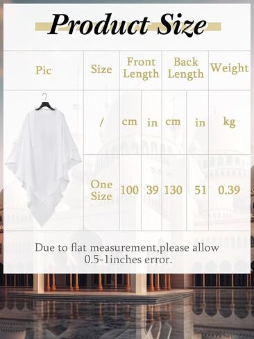 Geyoga Women's Muslim Prayer Hijab 2 Layers Islamic Hijab Cover Soft Lightweight Breathable Hijab Long Scarf in Saudi Arabia