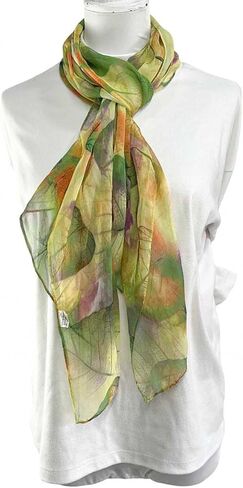 وشاح للنساء أزياء خفيفة الوزن الأزهار المطبوعة الأوشحة الرقبة وشاح in Kuwait