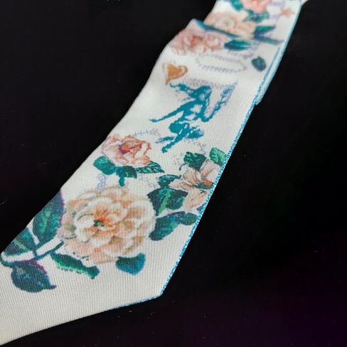 Scarf for Women Summer Thin Bandana Small Lightweight Fashion Daily & Party Accessory for Bag Hair in Saudi Arabia