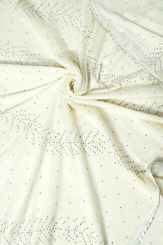 Chandrakala Dupatta for Women, Shawl Scarf Wrap Chunni (D289-P) in Saudi Arabia