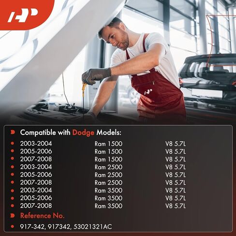 A-Premium Engine Oil Dipstick متوافق مع Dodge RAM 1500 ، RAM 2500 ، RAM 3500 ، 2003 2004 2005 2006 2007 2007 ، 5.7l in Kuwait