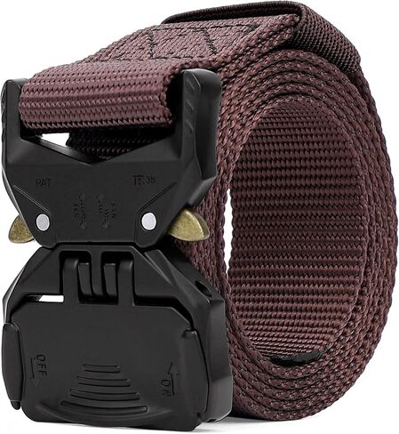 Nylon Belts for Men Tactical Mens Belt Black Duty Belts Hiking Brown Military Men's Casual Battle Work Belts in Saudi Arabia