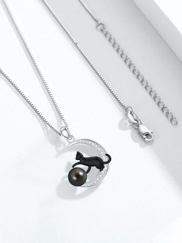 Gifts for Women-Tahitian Black Pearl Necklace-Birthday Anniversary Wedding Gifts for Her Wife Mom Tahitian Black Pearl Jewelry in Saudi Arabia