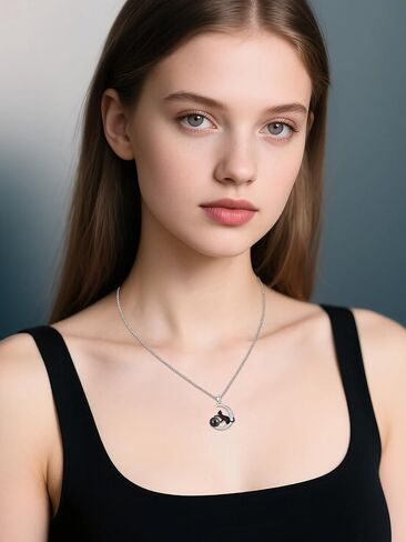 Gifts for Women-Tahitian Black Pearl Necklace-Birthday Anniversary Wedding Gifts for Her Wife Mom Tahitian Black Pearl Jewelry in Saudi Arabia