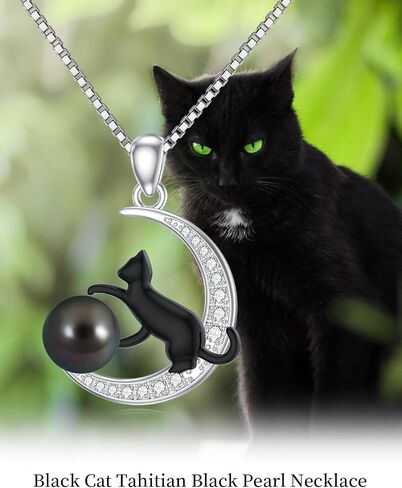 Gifts for Women-Tahitian Black Pearl Necklace-Birthday Anniversary Wedding Gifts for Her Wife Mom Tahitian Black Pearl Jewelry in Saudi Arabia