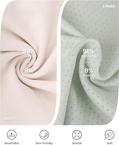 2 in 1 Running Shorts for Women Lightweight Tennis Shorts Breathable Athletic Workout Shorts with Phone Pockets in Saudi Arabia