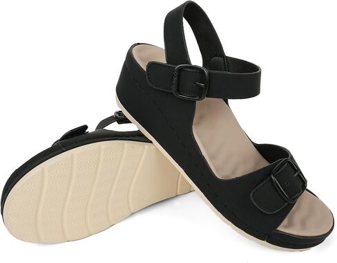 نساء دعم القوس الصنادل الإسفين المريحة in Kuwait