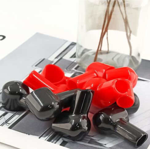 20 PCS Battery Terminal Boots Coverings Hosulating Covers ، Conbort Cable Cable Caps أدوات استبدال للسيارات البحرية التجارية in Kuwait