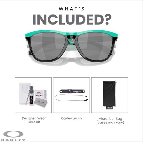 Oakley Frogskins Range OO9284 55M Square Sunglasses for Men + BUNDLE Accessory Leash + Designer iWear Kit in Saudi Arabia