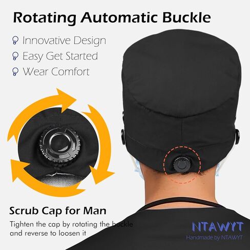 قبعات فرك من الرجال المصنوعة من الساتان المصنوعة يدويًا مع أبازيم وأزرار تلقائية تلقائية in Kuwait