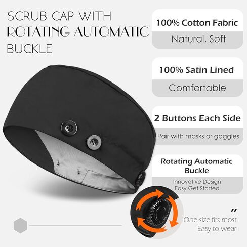 قبعات فرك من الرجال المصنوعة من الساتان المصنوعة يدويًا مع أبازيم وأزرار تلقائية تلقائية in Kuwait