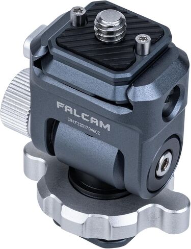 F22 Field Monitor Mount Holder, 360-Degree Swivel and 180-Degree Tilt Adjustable with 1/4" Screw for 5" and 7" Monitor-2543 in Saudi Arabia