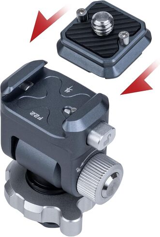 F22 Field Monitor Mount Holder, 360-Degree Swivel and 180-Degree Tilt Adjustable with 1/4" Screw for 5" and 7" Monitor-2543 in Saudi Arabia