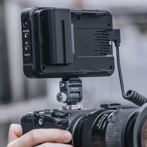 F22 Field Monitor Mount Holder, 360-Degree Swivel and 180-Degree Tilt Adjustable with 1/4" Screw for 5" and 7" Monitor-2543 in Saudi Arabia