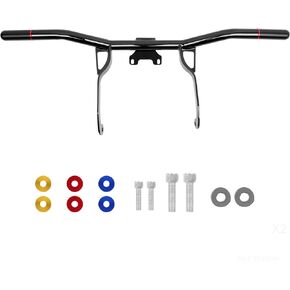DREAMIZER Engine Guard Front Crash Bars Flat-Out Bar Compatible with Harley 2014-2025 Touring Street Glide,Road King,Electra Glide,Road Glide,Ultra Limited