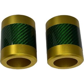 Motorcycle Crash Bar Guard CNC Slider Engine Guard Collision Protector with Green Carbon Fiber Fit for Harley Davidson 2024 CVO Road Glide ST,2PCS (Purple)
