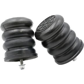 طقم زنبرك المساعد الجوي SSF-106-47 2PAC FIT for Ford E-150 E-250 E-350 E-450 ، لـ Mercedes-Benz Sprinter 1500 2500 3500 ، يحل محل PN SSF-106-47 SSF106047 ، الأسود