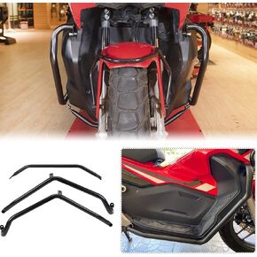 LJBusRoll Lower Engine Frame Protector Crash Bar Engine Tank Guard Bumper Compatible with H-onda ADV 150 ADV150 ADV-150 2018-2022 2019 2020 2021 18 19 20 21 22