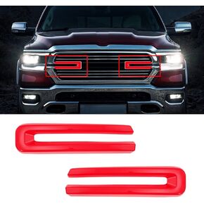Auxmart Front Grille Inserts Mesh Mesh Trim Fit for Dodge Ram 1500 2019 2020 2021 2022.