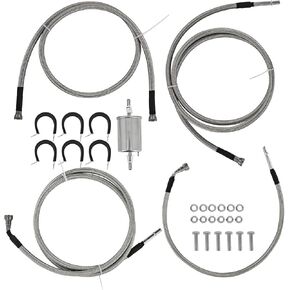 819-820 مجموعة خط الوقود متوافقة مع Chevy Suburban Tahoe GMC Yukon XL CAB 2002-2004 ، 15207074