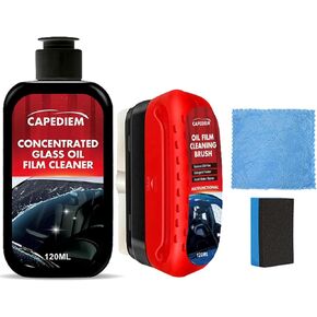 New Glass Cleaning Board, Automotive Oil Film Brush, Reusable, Improves Clarity and Visibility.Oil Film Cleaning Brush for Car Windows,Car Windshield Cleaner Tool,Windshield Cleaner.
