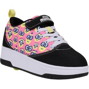 HEELYS Unisex-Child Pop Pro Blk/Pink/Yllw Wheeled Heel Shoe