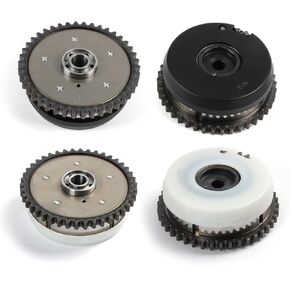 11367598001 11367598002 2Pcs Intake & 2Pcs Exhaust Camshaft Sprockets Fits for Alpina B7 550I 650I 750LI X5 4.4L V8 Engine Timing Camshaft VVT Gear Camshaft Gear Sprocket