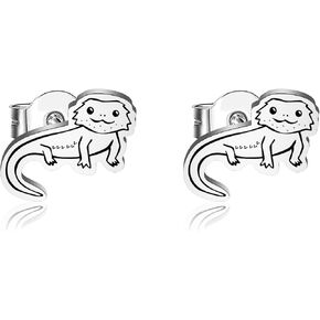 OKEYCH Bearded Dragon Lover Gift Stud Earrings Mom Jewelry in Kuwait