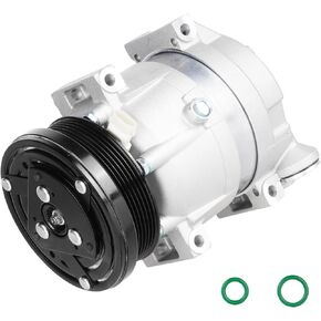 مكيف الهواء A/C ضاغط مع القابض يناسب شيفروليه Aveo/AVEO5 1.6L و PONTIAC WAVE/WAVE5 1.6L 2005 2006 2007 2008 ، لسوزوكي سويفت سويفت+ 2004-2008 ، CO 11027C