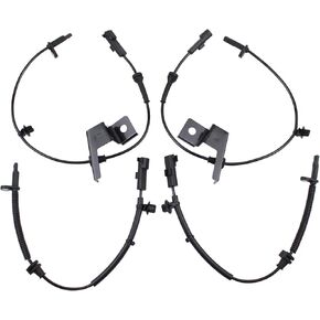 MOTOKU Front Rear ABS Wheel Speed Sensor Kit for Lincoln MKZ for Ford Fusion 2013-2018 Left Driver and Right Passenger Side