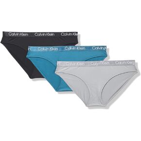 Calvin Klein Women's Motive Micro Stretch Multipack Bikini Panty