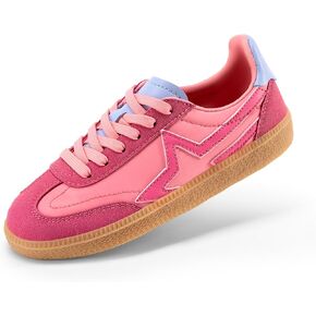 DREAM PAIRS Boys Girls Sneakers Retro Classic Casual Tennis Shoes Lightweight School Walking Low Top Lace Up Footwear for Little/Big Kid